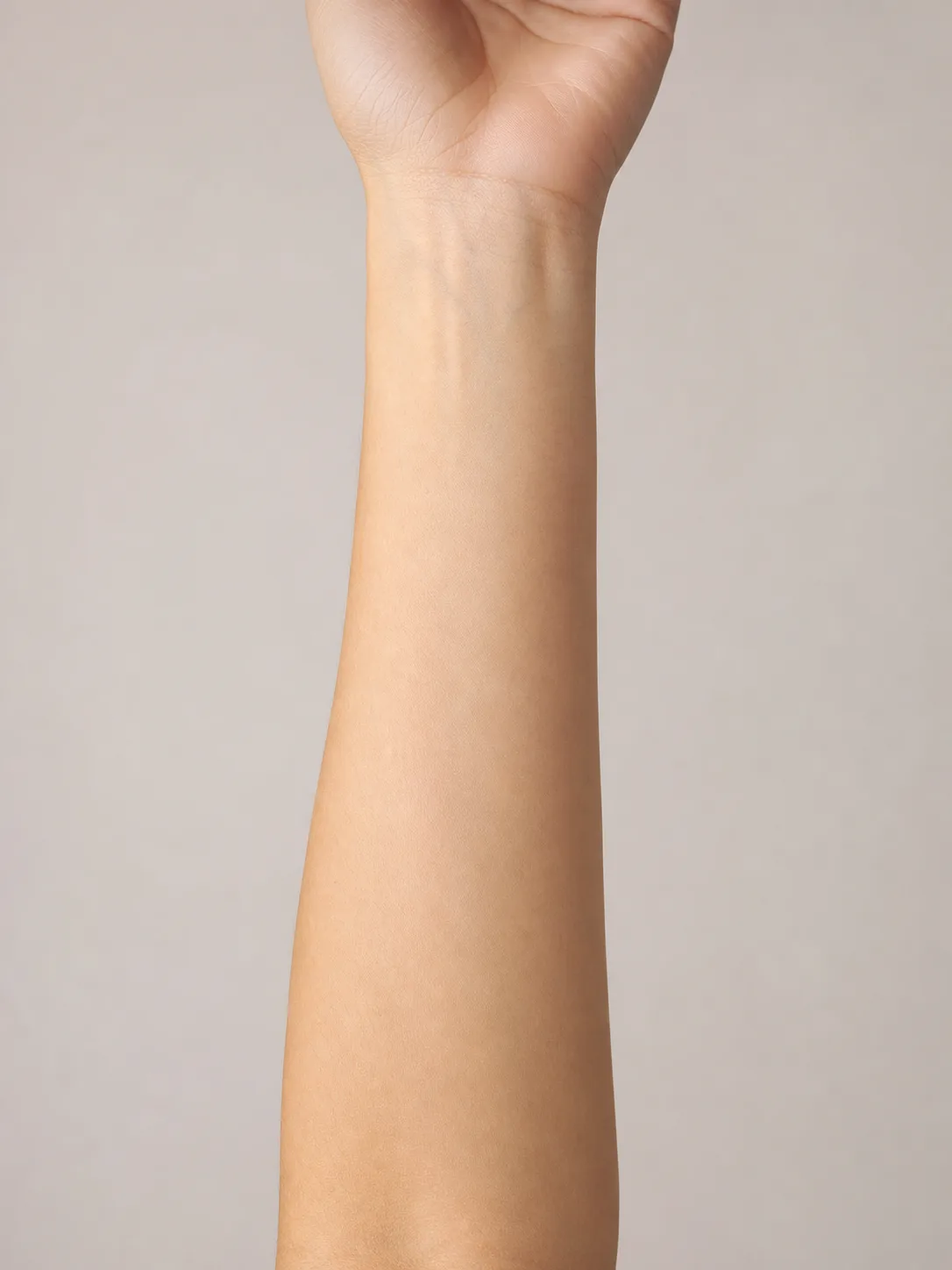 Bare forearm before tattoo placement